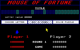 Mouse of Fortune atari screenshot